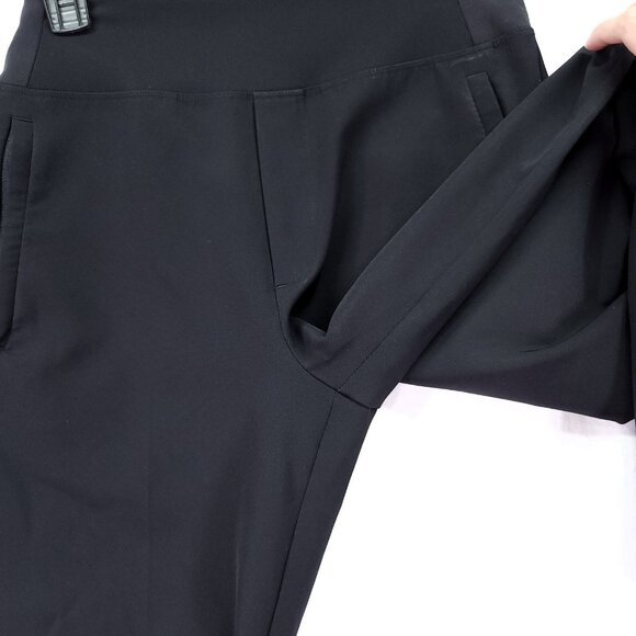 Athleta Brooklyn Ankle Pant Women's 4 Black Pull On Taper Athleisure Travel - Picture 4 of 16